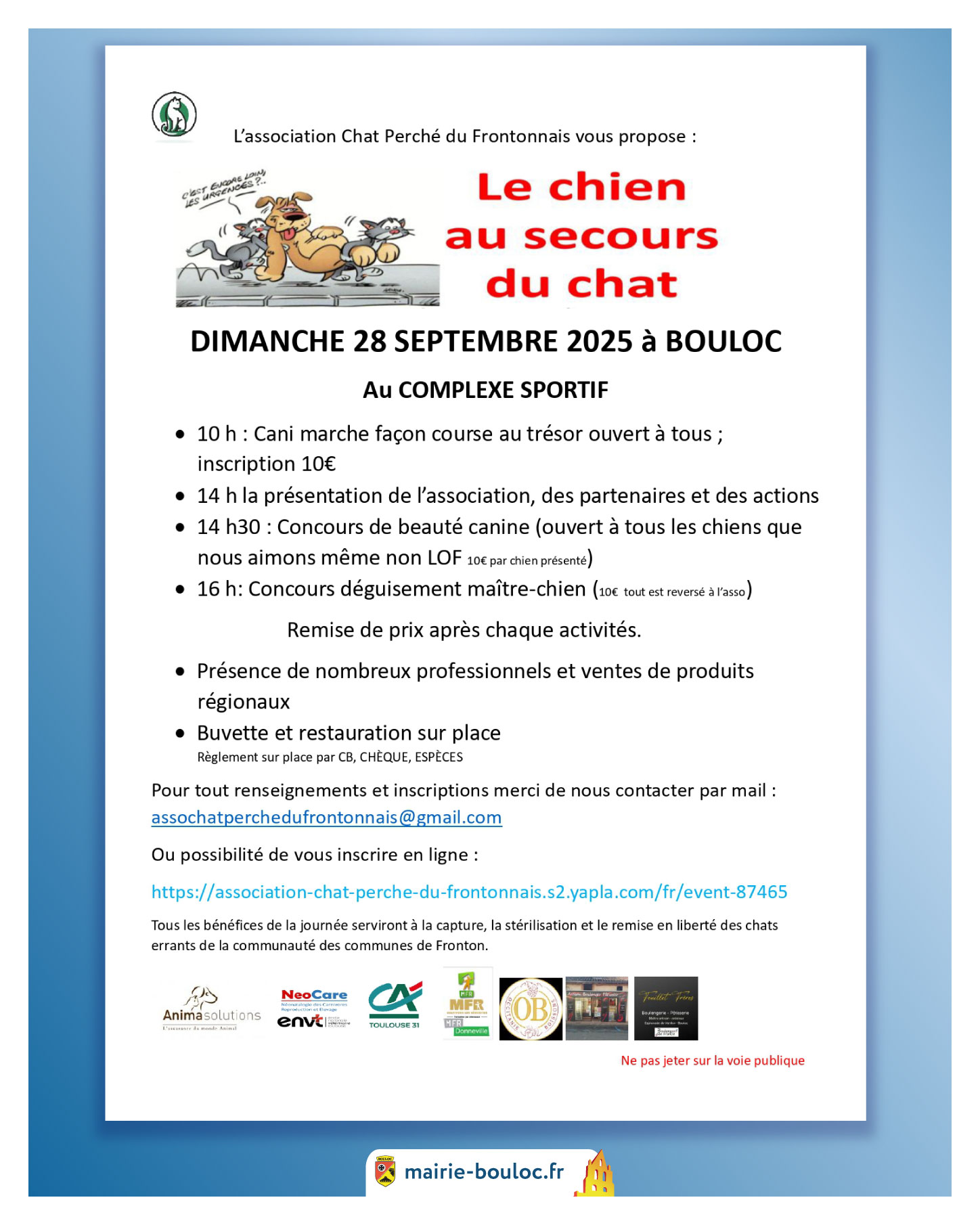 MKT LE DIMANCHE 28 septembre a Bouloc page 0001